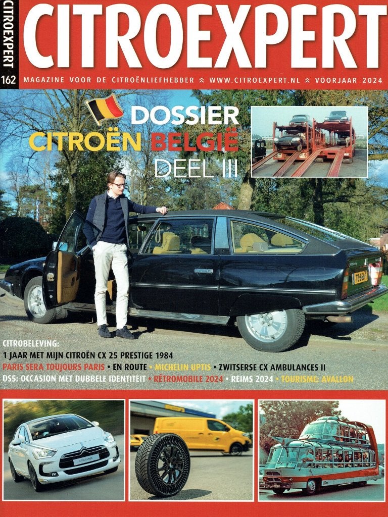 CitroExpert 2024 nr. 162 (o.a. Citroën CX 25 Prestige), Verzenden, Gelezen, Citroën