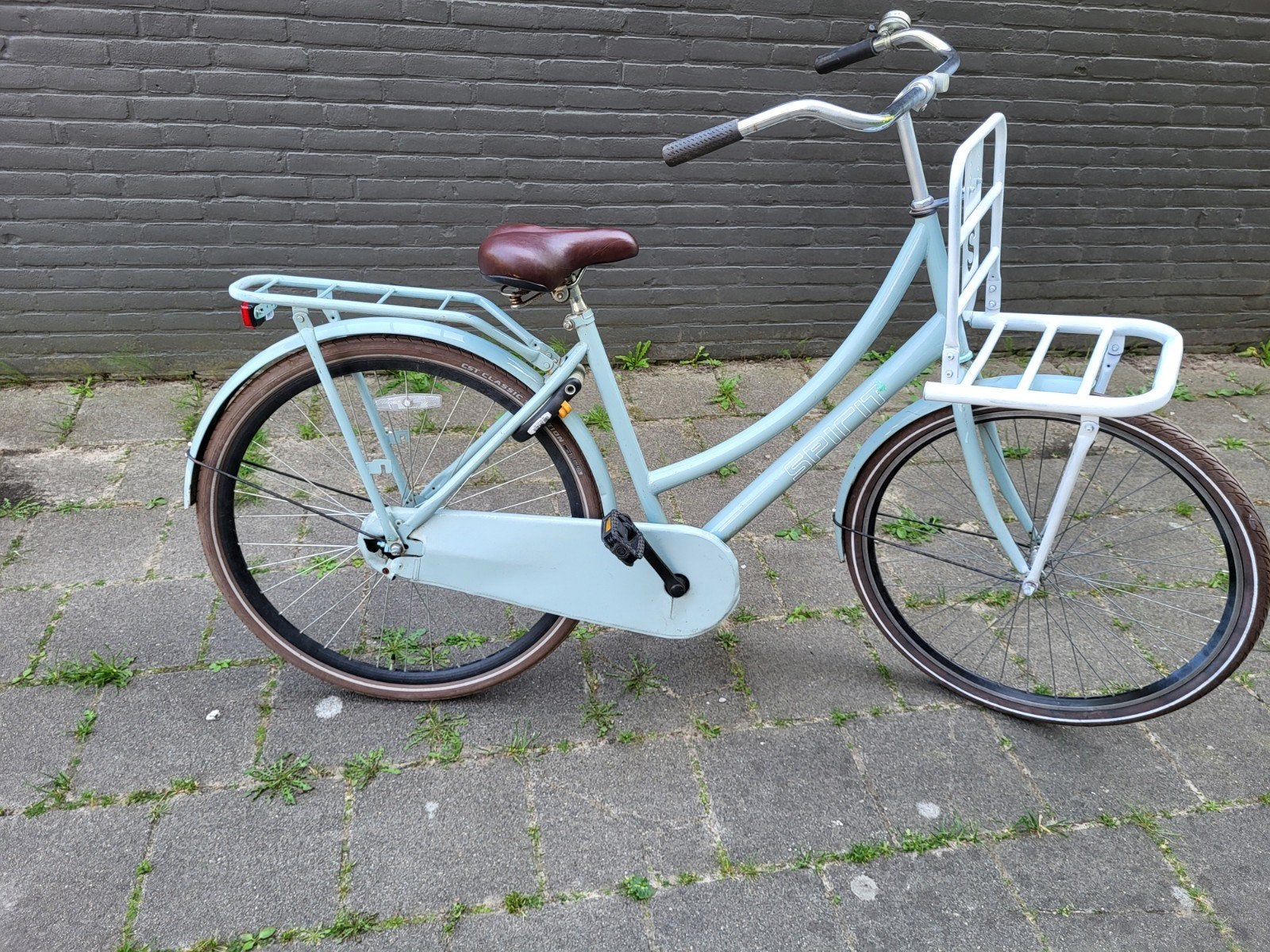 Spirit omafiets 28 inch met terugtraprem, Ophalen of Verzenden, Gebruikt, 26 inch of meer