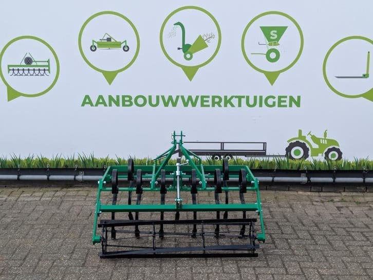 CRS 120 Cultivator / Triltand 120 cm met kruimelrol, Niet ingevuld, Niet ingevuld, Niet ingevuld