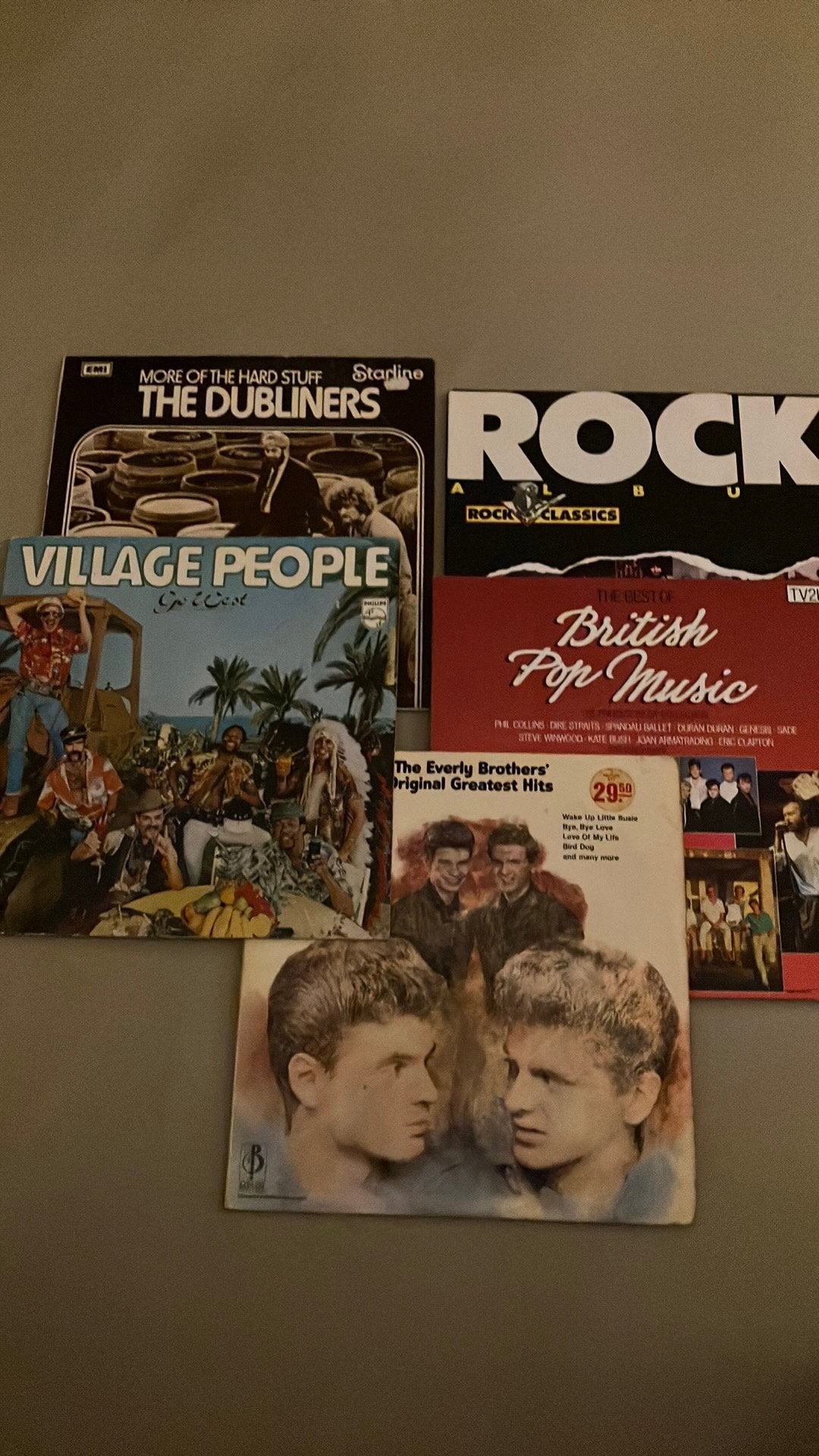 Vinyl 5x pop- rock, Cd's en Dvd's, Ophalen, Zo goed als nieuw, Pop