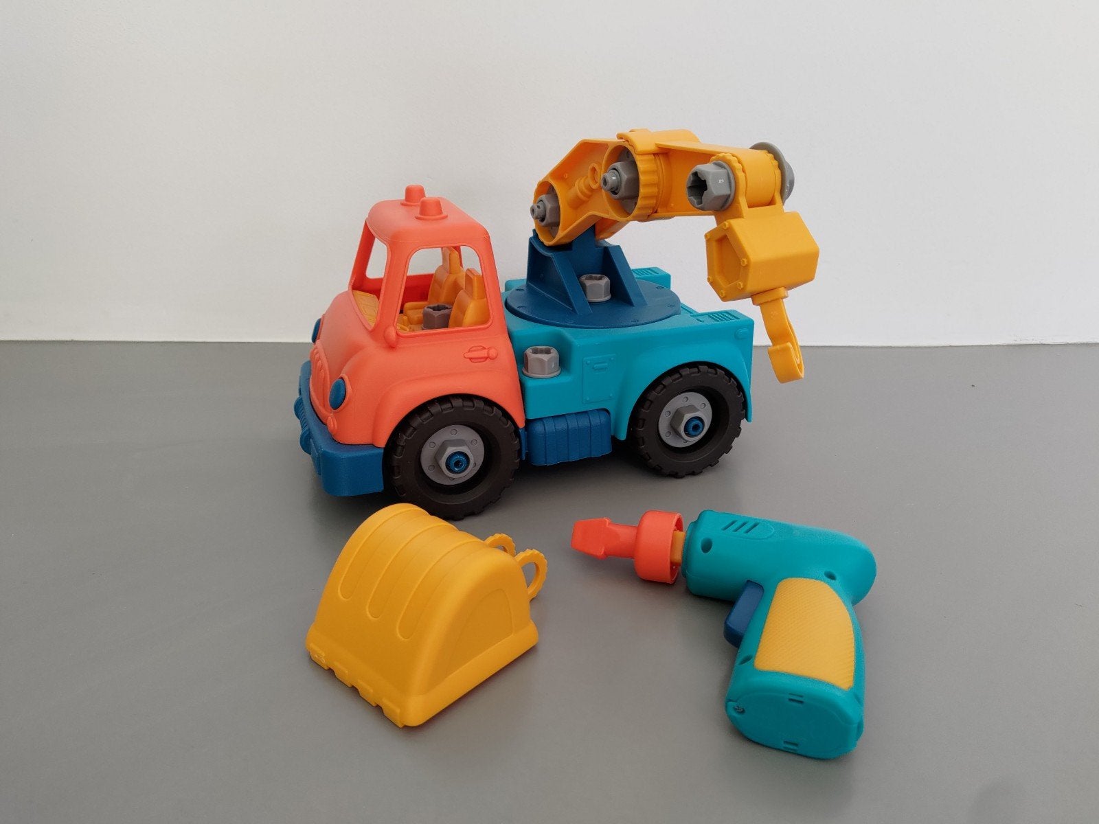 Wonder Wheels kraan vrachtwagen, 28cm!, Kinderen en Baby's, Ophalen of Verzenden, Zo goed als nieuw