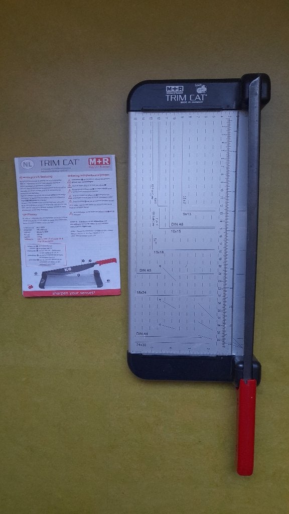 Trim Cat snijmachine met hefboom, Ophalen of Verzenden, Gebruikt, Gereedschap of Toebehoren, Overige merken