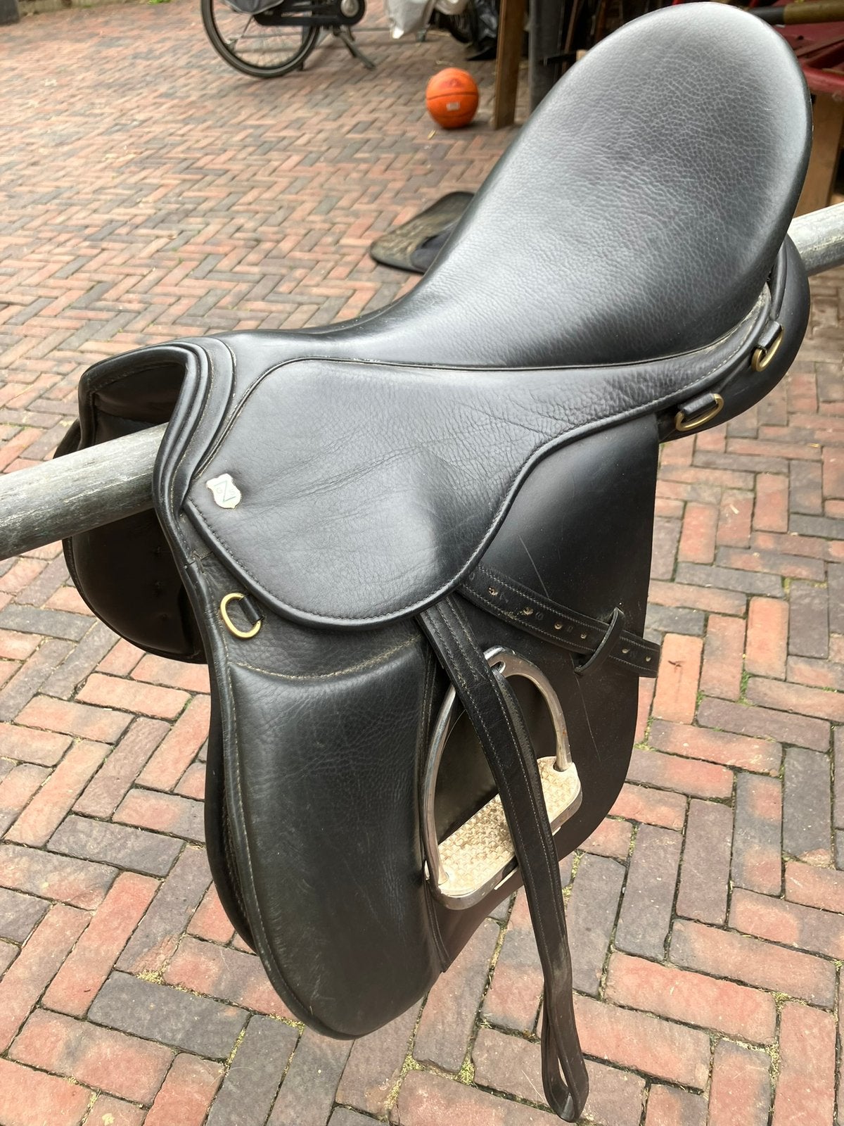 Zadel voor zwaarder paard, Ophalen of Verzenden, Gebruikt, Recreatie