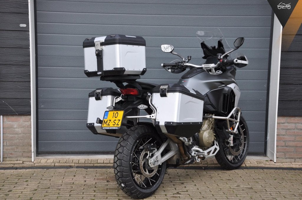 Ducati Multistrada V4 S Travel, radar, spaakvelgen, Motoren, Motoren | Ducati, Bedrijf, Handvatverwarming, Meer dan 35 kW, Toermotor