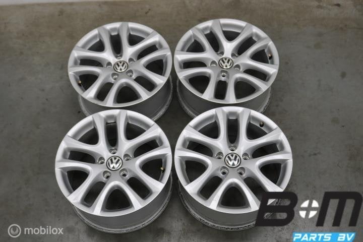 ORIGINEEL! 17 inch velgen VW Scirocco - Passat CC 1K8601025B, Gebruikt, Velg(en), 17 inch, Personenwagen