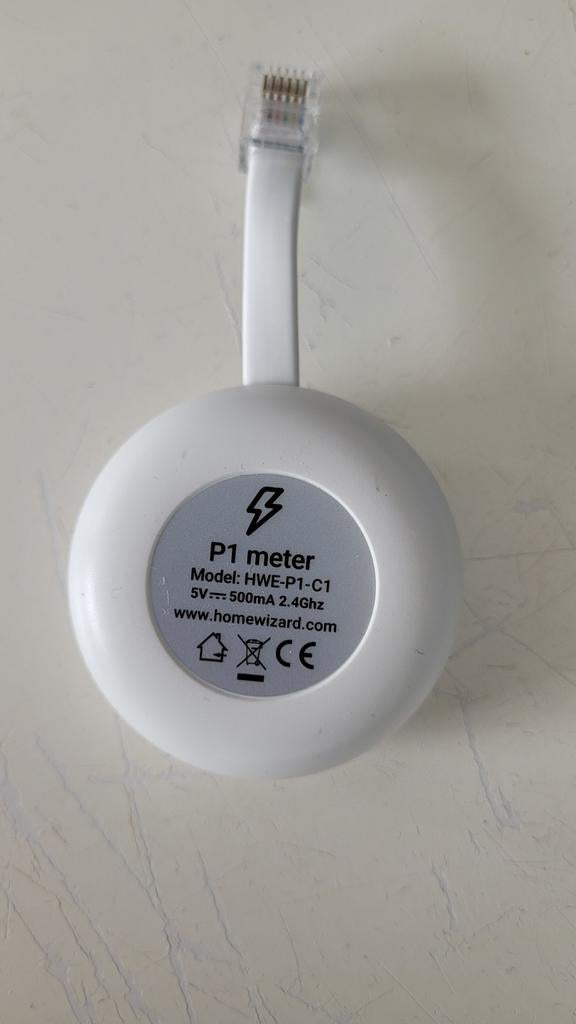 HomeWizard P1 meter - Energieverbruik inzichtelijk, Ophalen of Verzenden, Zo goed als nieuw
