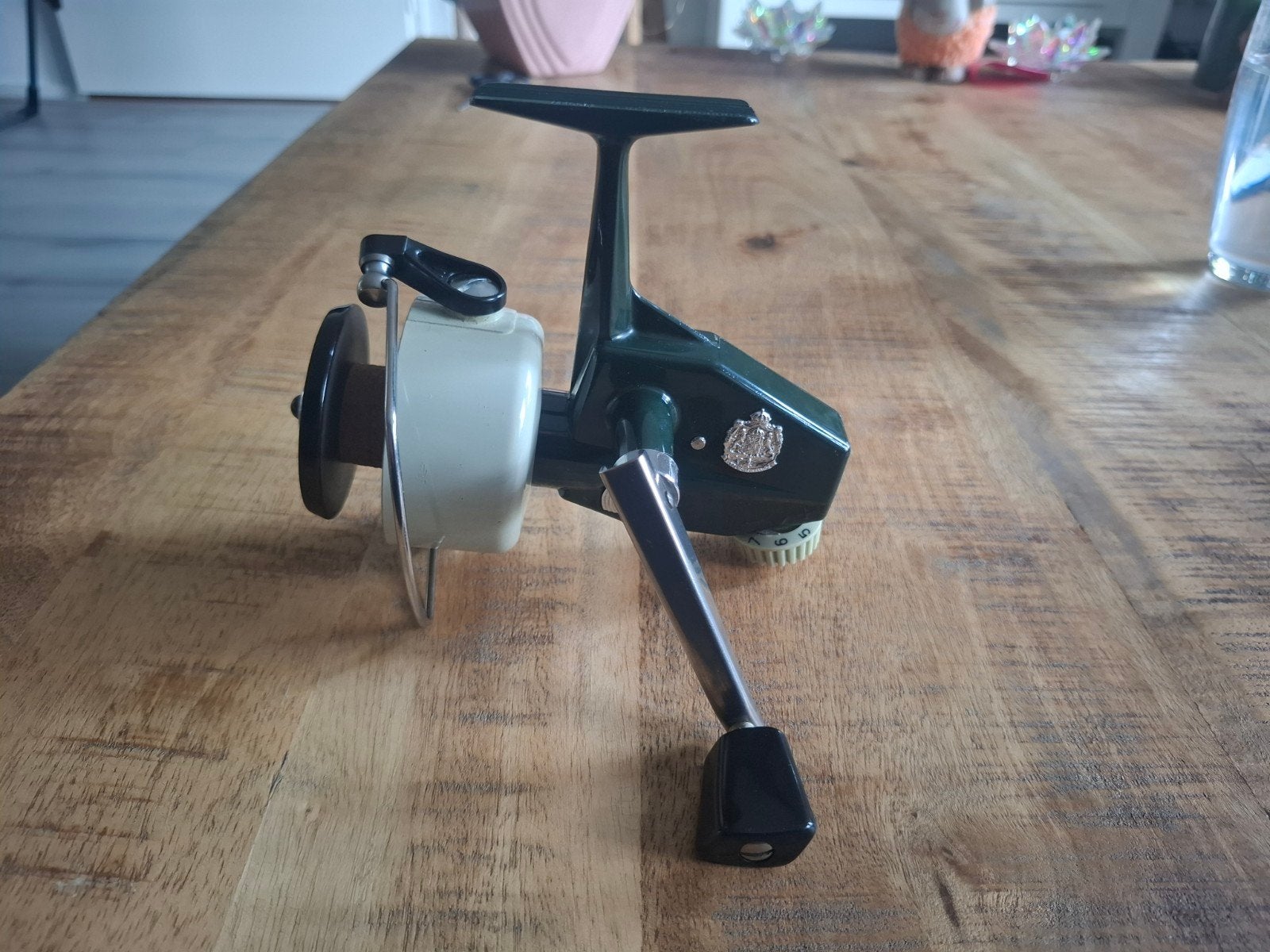 Te koop aangeboden abu cardinal 66 molen, Watersport en Boten, Ophalen of Verzenden, Zo goed als nieuw, Molen