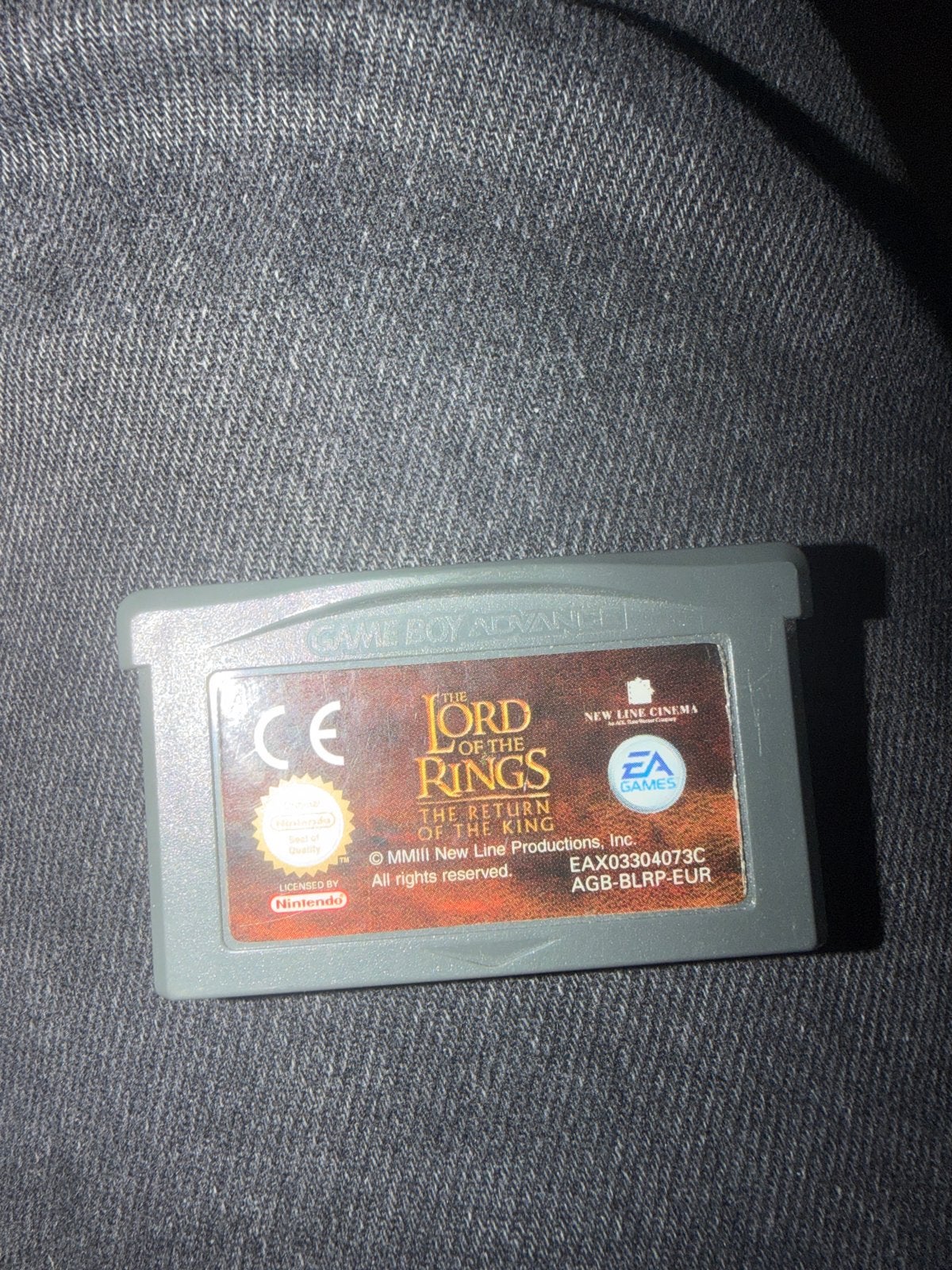 Lord of the Rings: The Return of the King - Game Boy Advance, Avontuur en Actie, Gebruikt, 1 speler, Ophalen of Verzenden