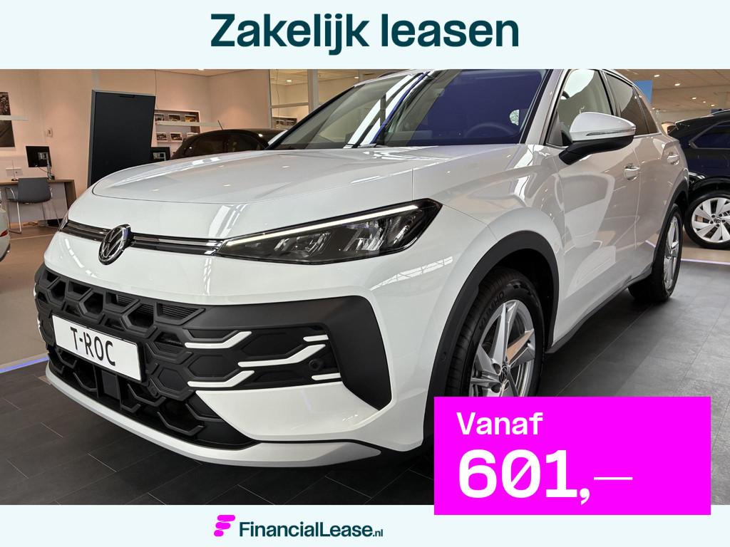 Volkswagen T-Roc 1.5 eTsi Life First Edition | Automaat | Ad, 1498 cc, Euro 6, 4 cilinders, Wit