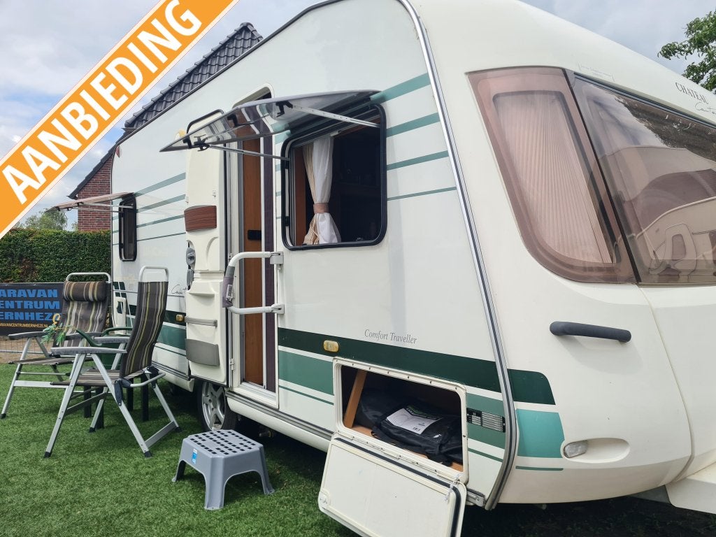 CHATEAU CANTARA COMFORT TRAVELLER 450 FU / MOVER / LUIFEL, Chateau, Rondzit, Bedrijf, Kachel