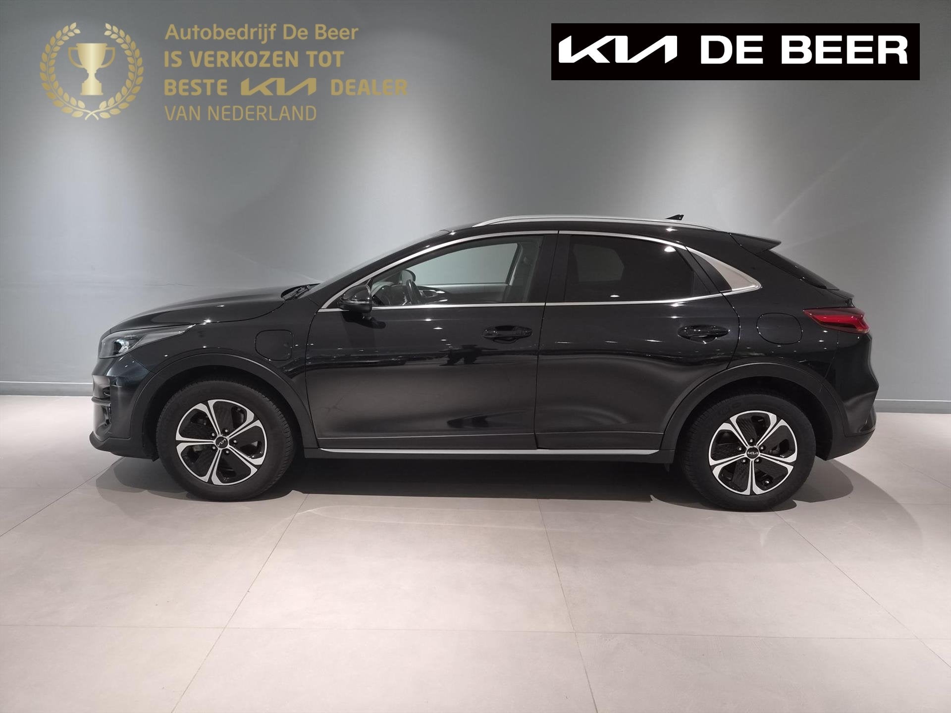 KIA Xceed 1.6 GDi PHEV 142pk DCT6 DynamicPlusLine Navi/ Clim, Auto's, Leder en Stof, Zwart, Bedrijf, Kia Top Selectie