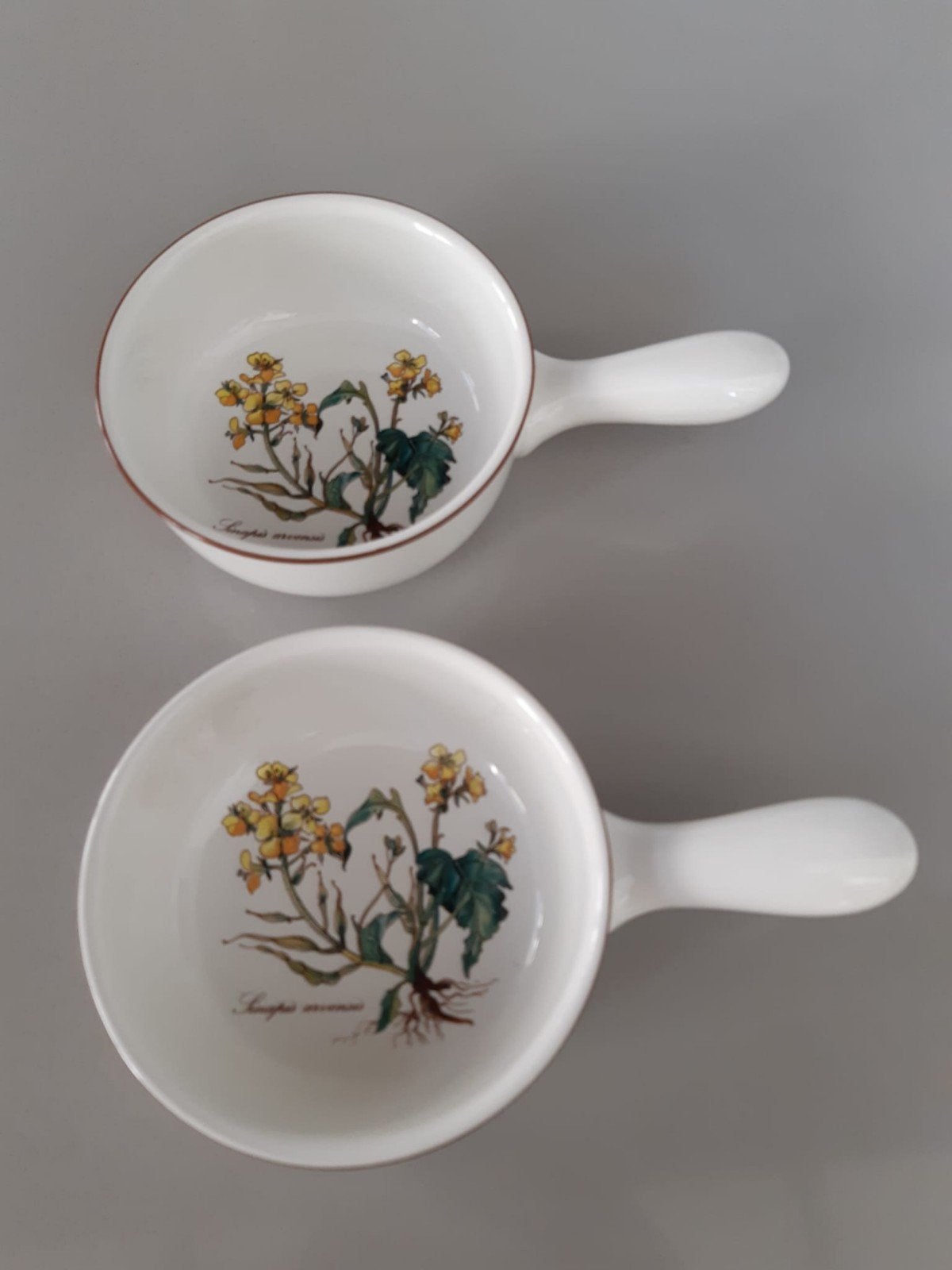 Soepkom met Steel Villeroy en Boch Botanica,  1 beschikbaar, Huis en Inrichting, Keuken | Servies, Ophalen of Verzenden, Zo goed als nieuw