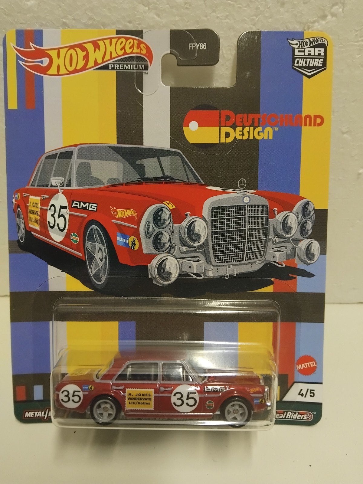 div Hot Wheels Mercedes Benz SEL 300 AMG 6.8 AMG 3INCH, Ophalen of Verzenden, Zo goed als nieuw, Auto