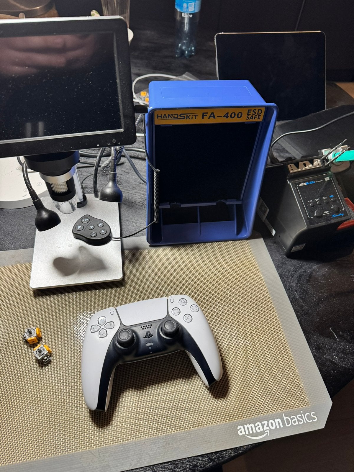 PS5 controller reparatie | Stick drift | TMR / Hall Effect, Ophalen of Verzenden, Zo goed als nieuw, Controller, PlayStation 1
