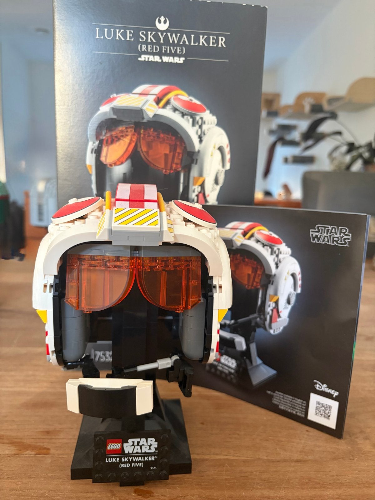 LEGO Star Wars Luke Skywalker (Red Five) Helm 75327, Ophalen of Verzenden, Zo goed als nieuw, Overige merken