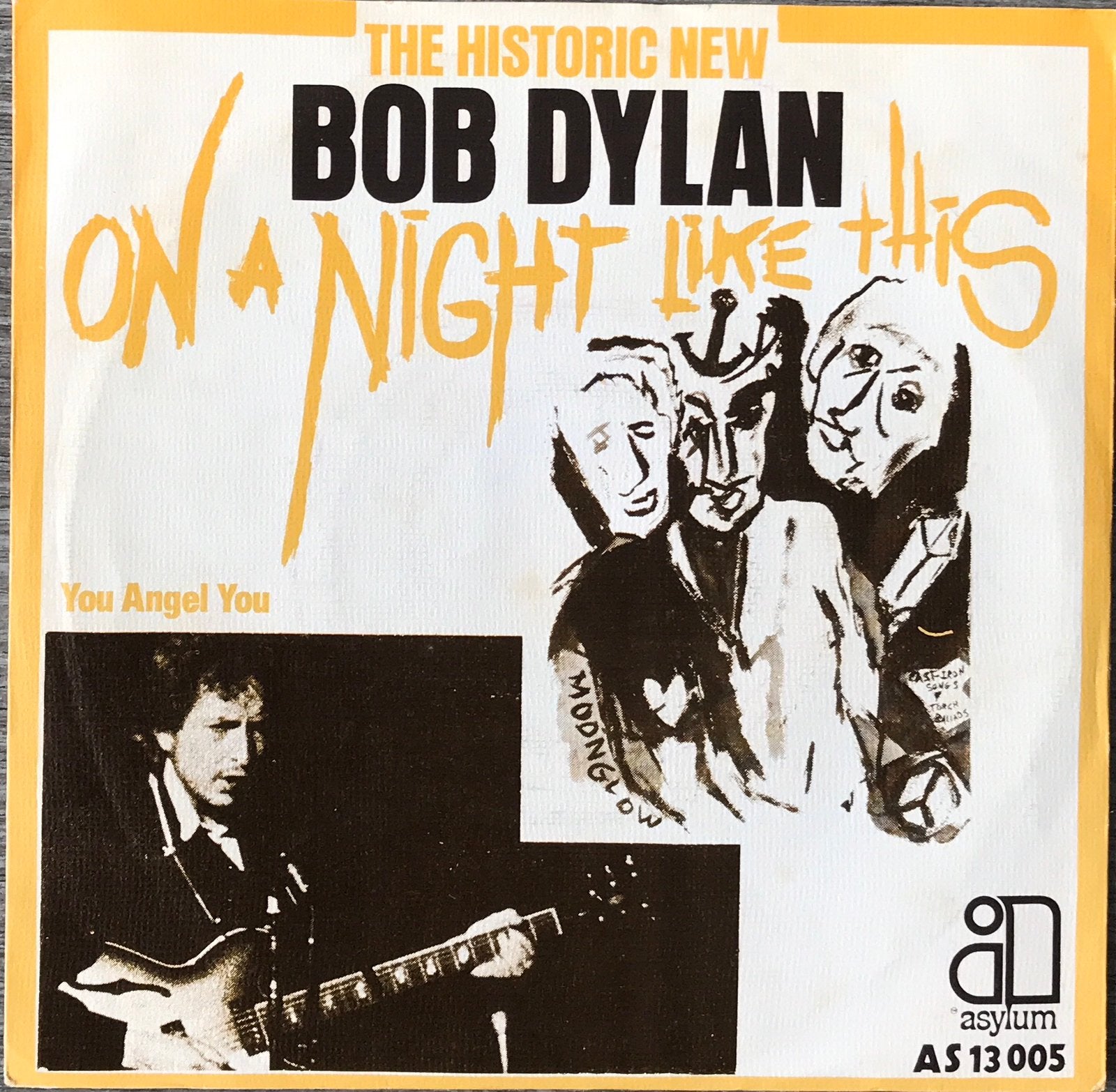 Bob Dylan - On a night like this (NL’74)ALS NIEUW) Tip, Verzenden, Zo goed als nieuw, 7 inch, Pop