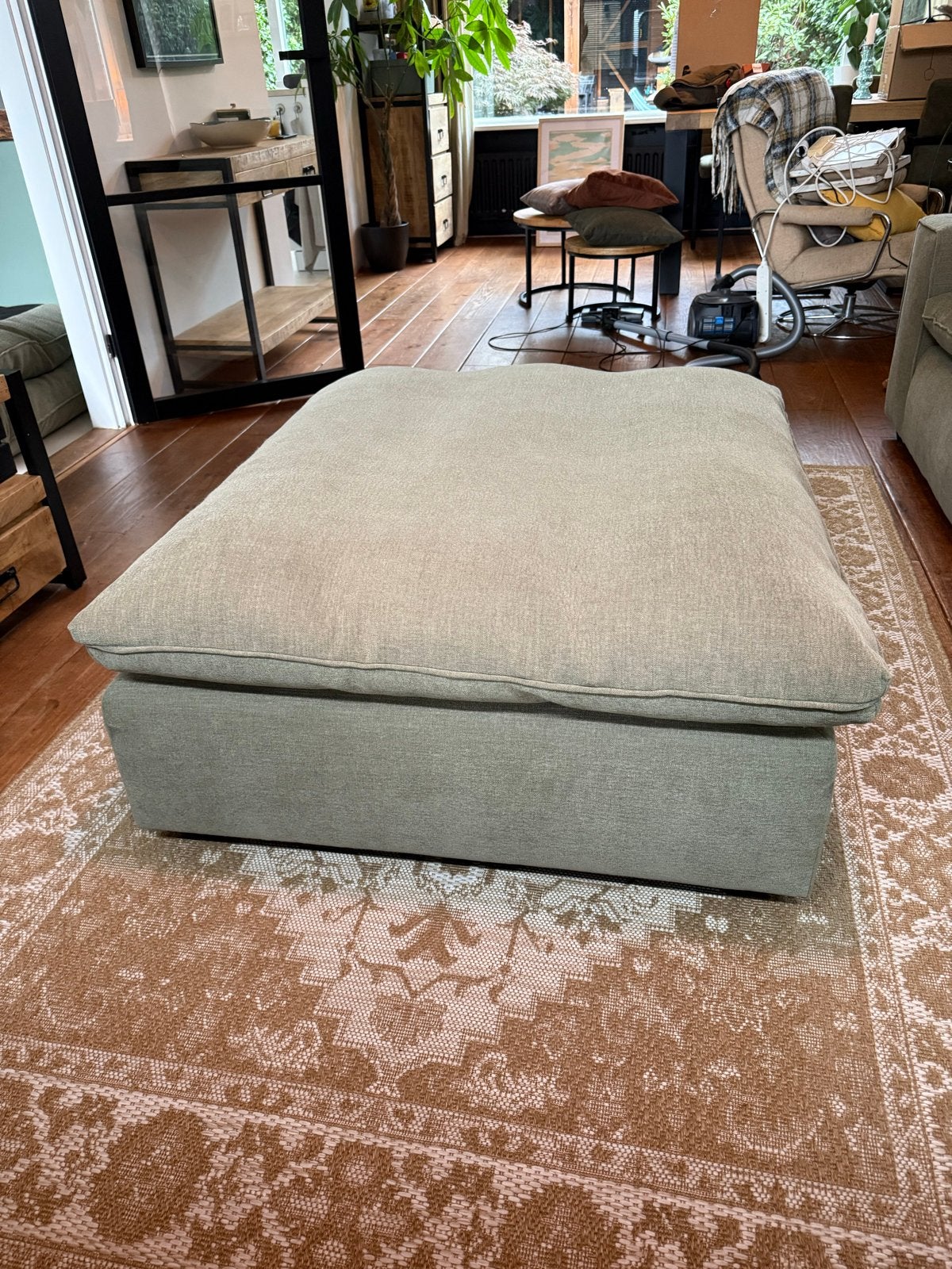 Hocker 107x97x40 Nieuw!!!, Ophalen, Nieuw, Rechthoekig