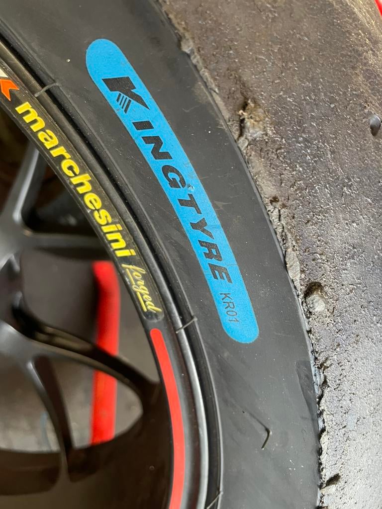 Slick Kingtyre KR01 200/60-17 racer ducati clubrace, Ophalen of Verzenden, Gebruikt