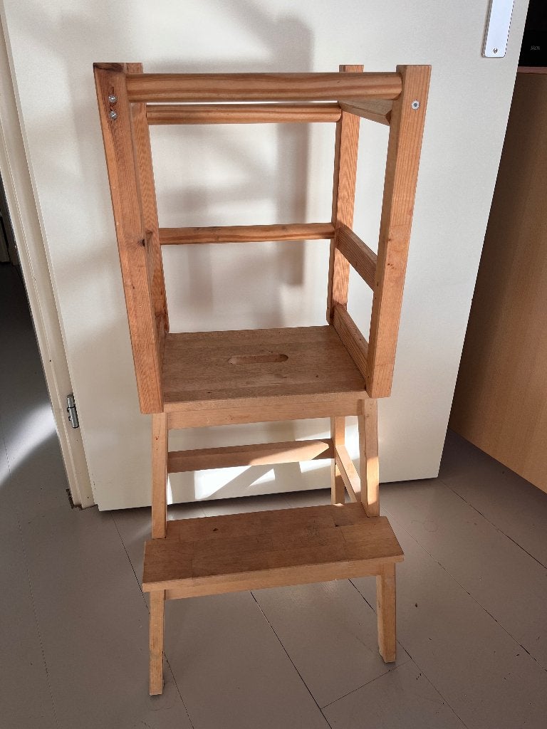 Leertoren IKEA, Ophalen, Gebruikt, Meegroeistoel