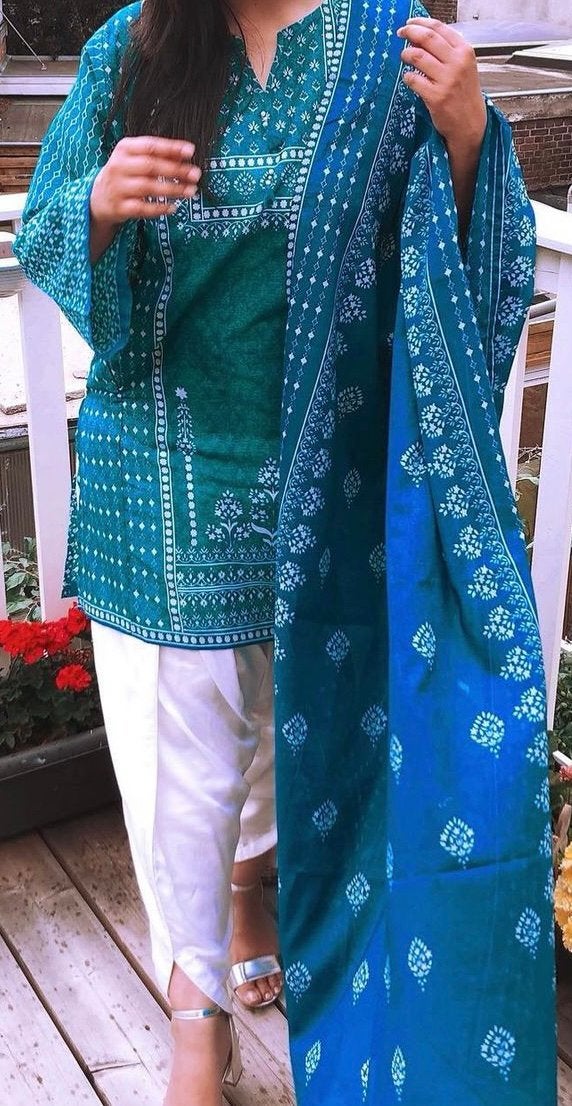 Origineel khaadi - salwar kameez indian bollywood 2 delig, Kleding | Dames, Gelegenheidskleding, Ophalen of Verzenden, Zo goed als nieuw