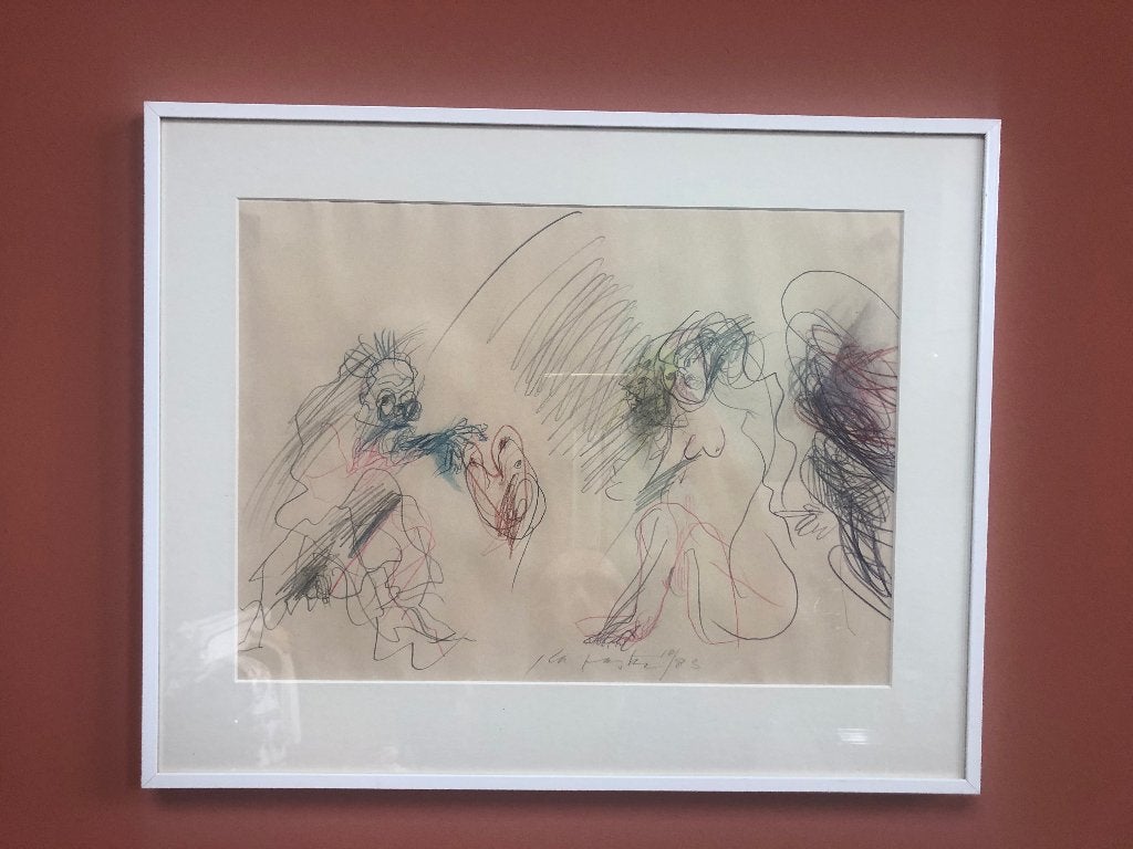 Ger Lataster origineel kunst schilderij, Ophalen of Verzenden