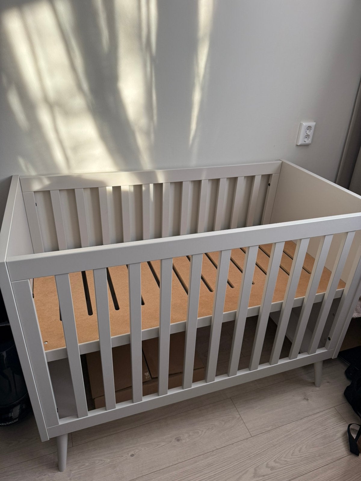 Europe Baby Sterre Babybed Ledikant - 60x120 cm - Oatmeal, Ophalen, Zo goed als nieuw, Ledikant
