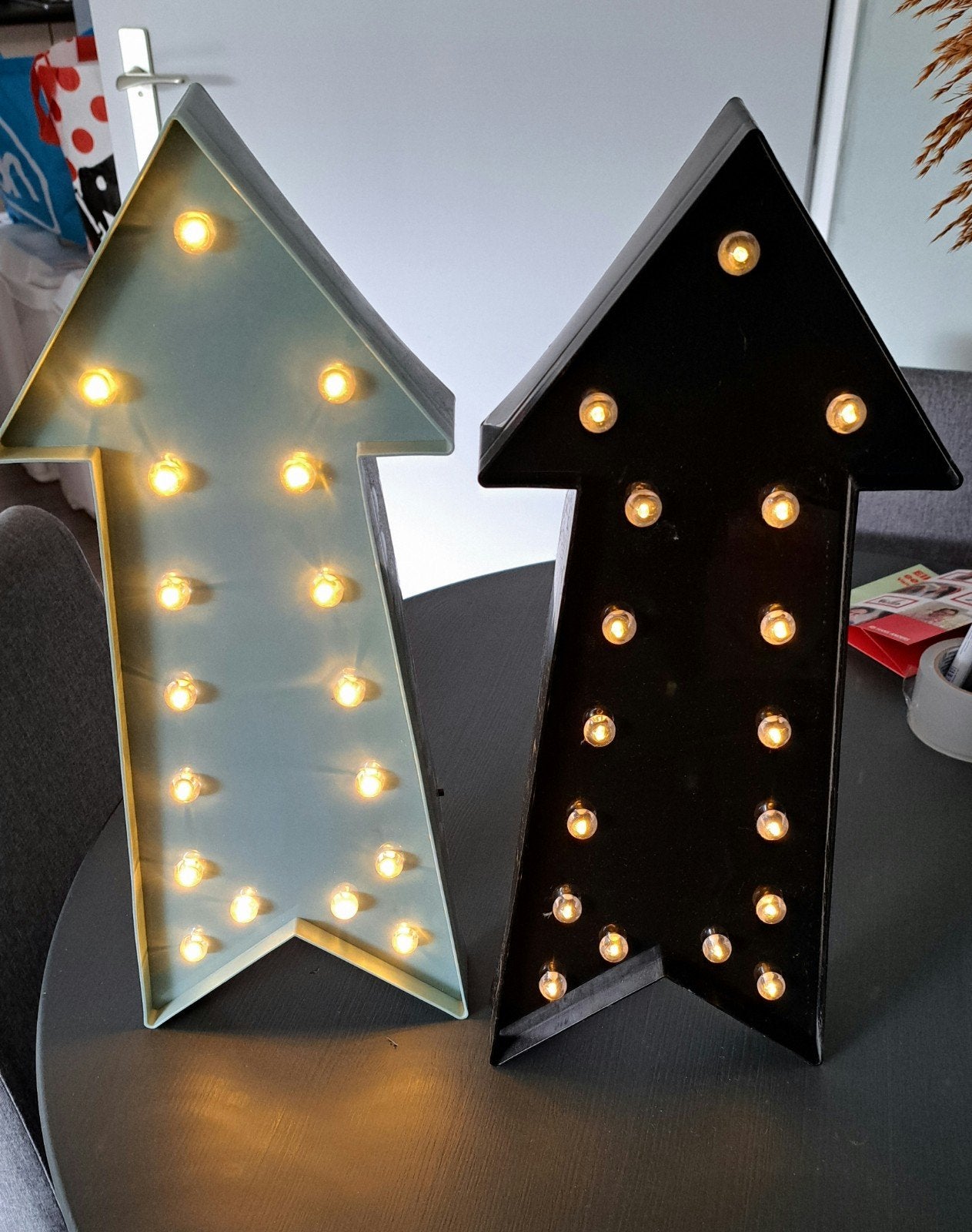 Pijllamp met lichtjes, Ophalen of Verzenden