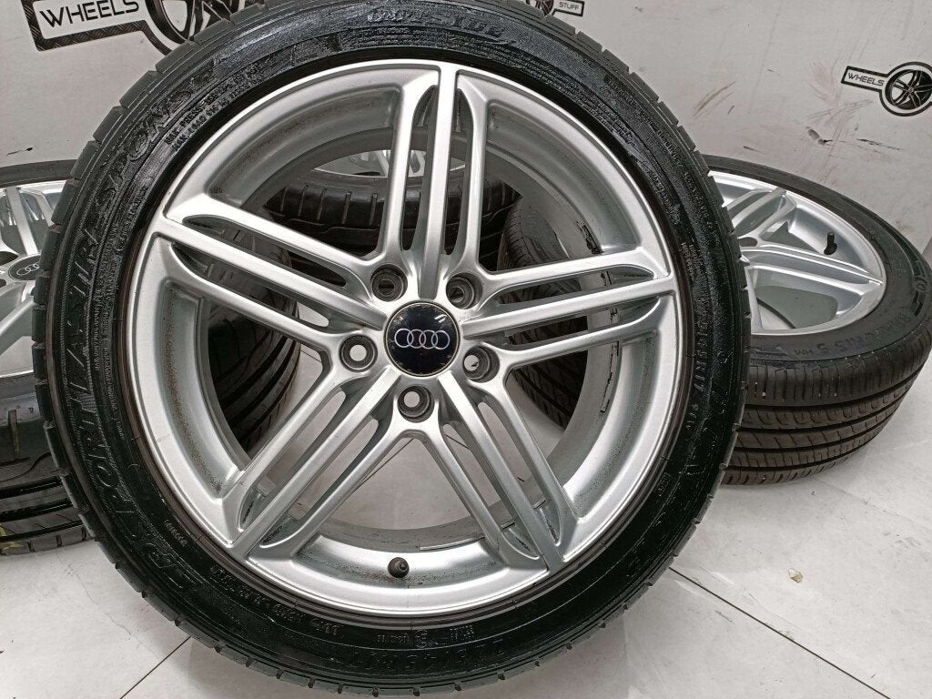 Audi A3 A4 lichtmetaal velgen 17 5x112, Auto-onderdelen, Ophalen, Gebruikt, 17 inch, Banden en Velgen