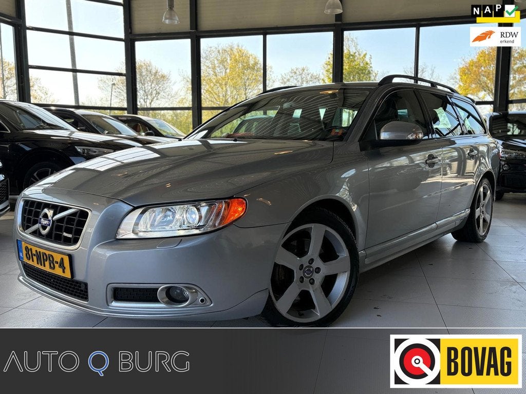 Volvo V70 2.0T R-Edition | Automaat | Stoelverwarming | Came, Auto's, Euro 5, Zwart, 4 cilinders, 1558 kg