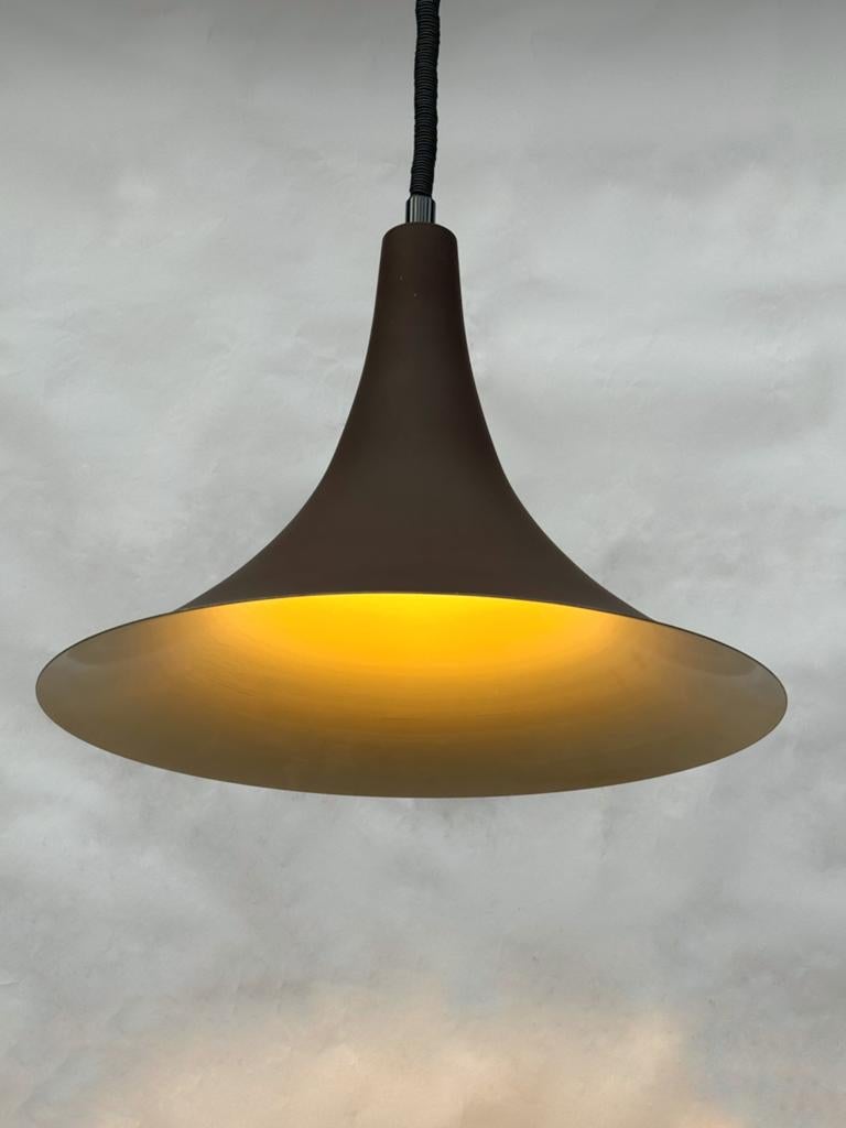 Vintage Dijkstra stijl hanglamp jaren '70 - verstelbaar, Huis en Inrichting, Lampen | Hanglampen, Gebruikt, Ophalen of Verzenden