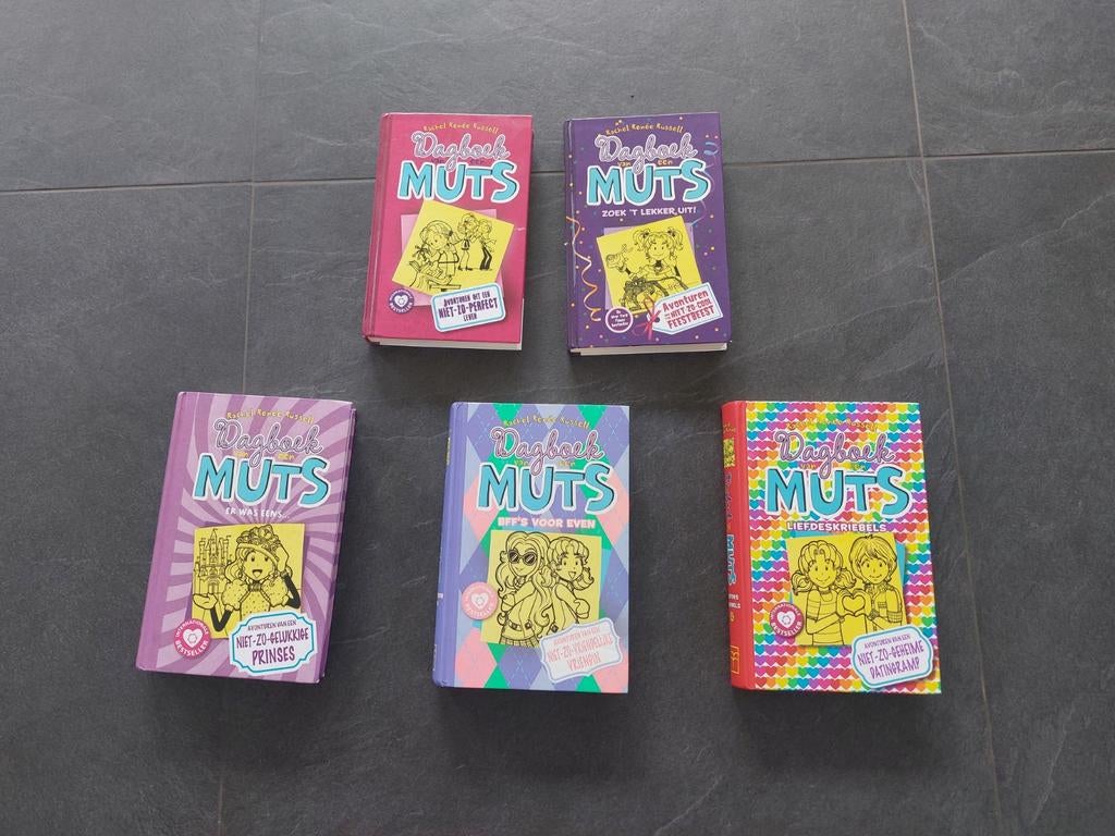 Dagboek van een muts deel 1-2-8-11-12, Boeken, Ophalen, Zo goed als nieuw