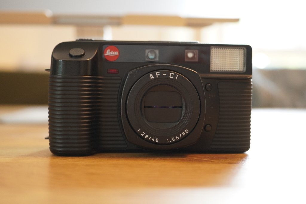Leica AF-C1 Point & Shoot Film Camera + Originele Draagriem, Ophalen of Verzenden, Gebruikt, Compact, Leica