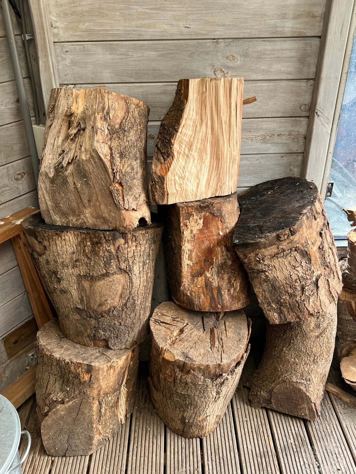 Haardhout zelf kloven, Minder dan 3 m³, Ophalen
