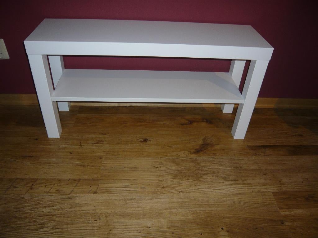 sidetable TV tafel schoenentafel bijzettafel wit L90xD26xH45, Huis en Inrichting, Ophalen, 50 tot 100 cm, Nieuw, Modern