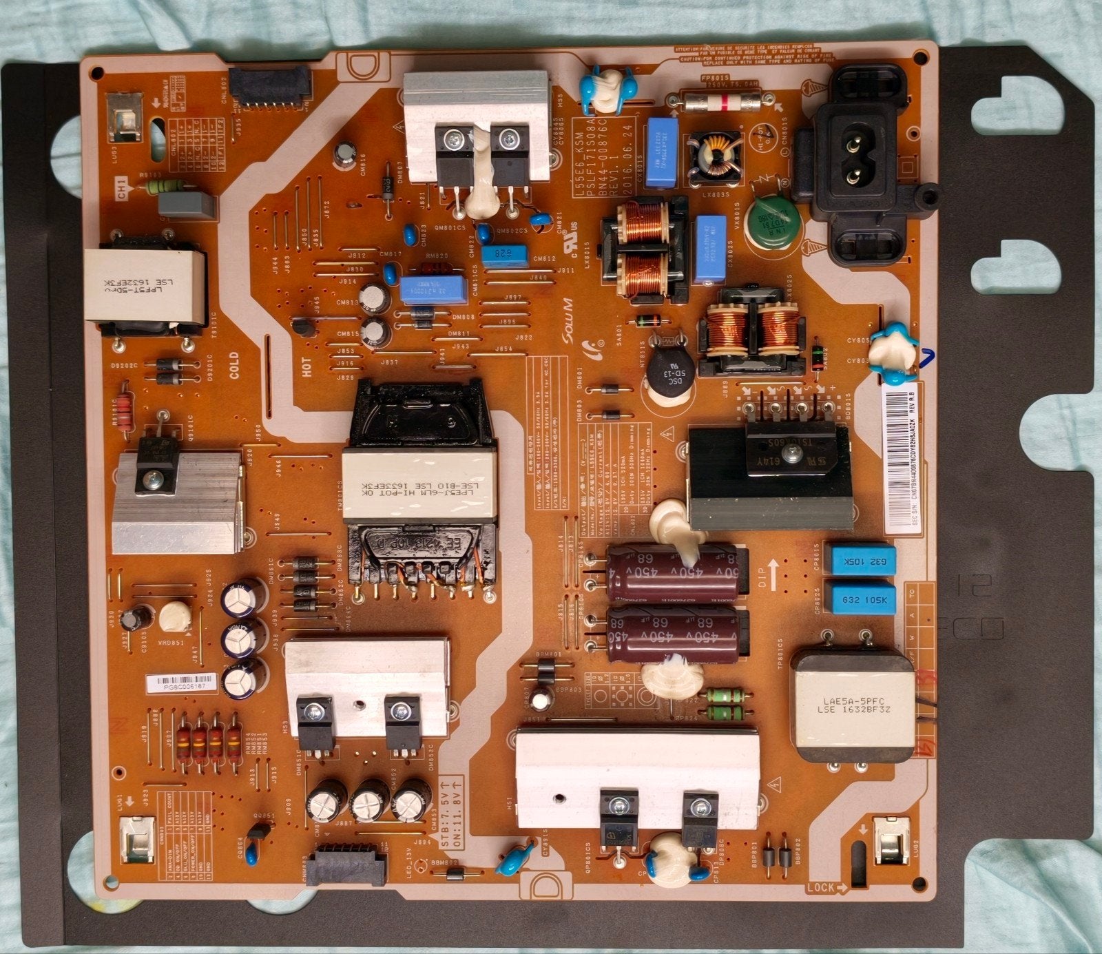Samsung TV Power Board + Motherboard– BN44-00876C / BN94-11, Ophalen of Verzenden, 100 cm of meer, 50 Hz, Samsung