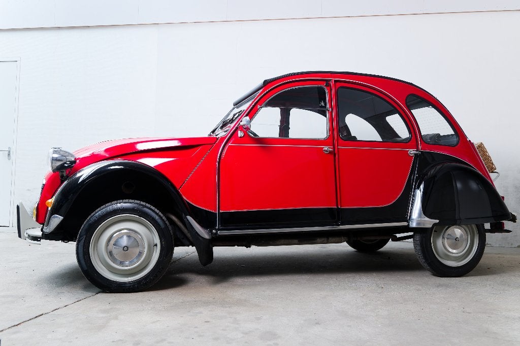 Citroen 2cv6 | Rouge Vallelunga/Zwart, foto 7