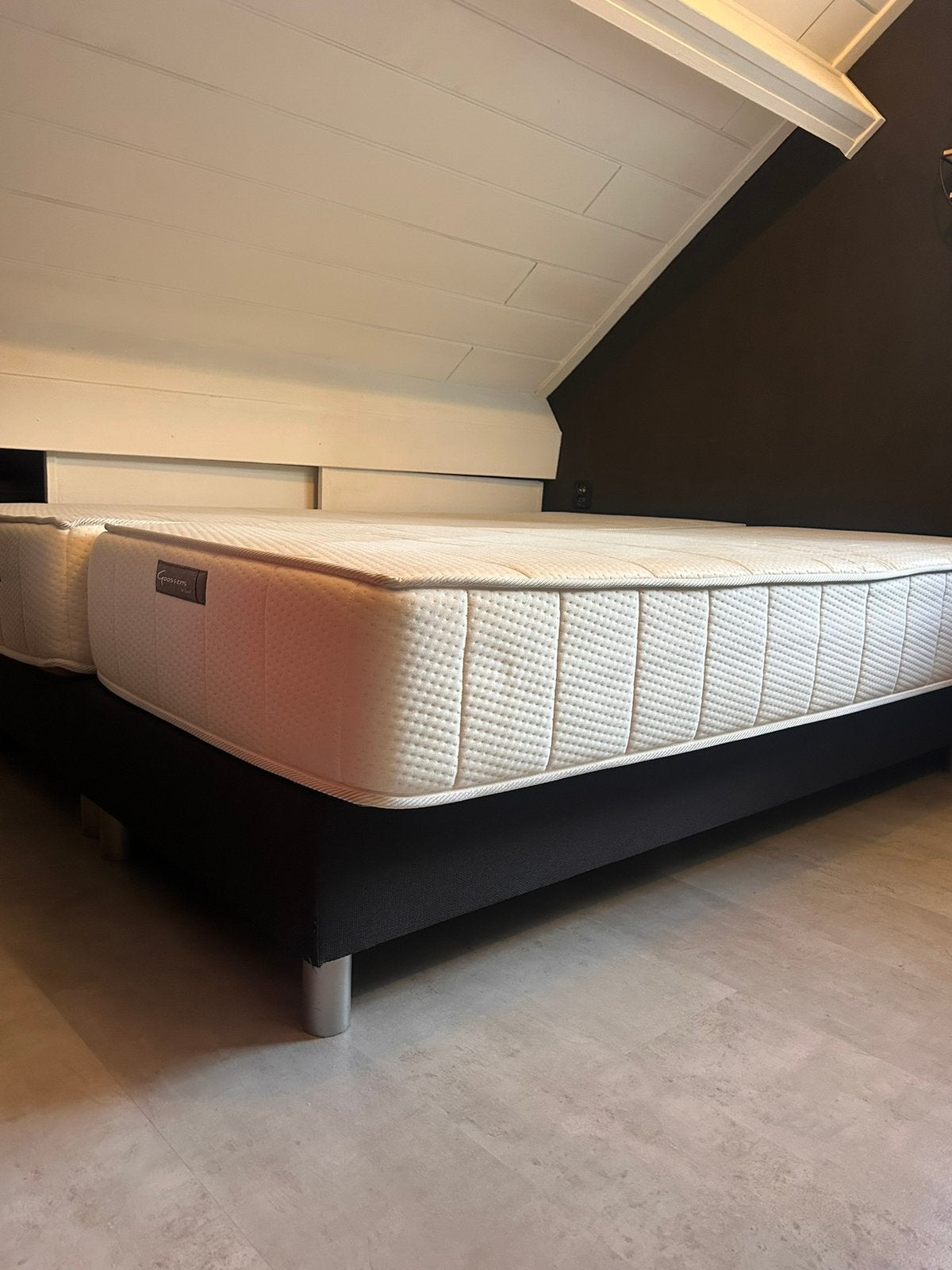 Goossens boxspring incl. matrassen, Huis en Inrichting, Ophalen, Tweepersoons, Zo goed als nieuw, 200 cm