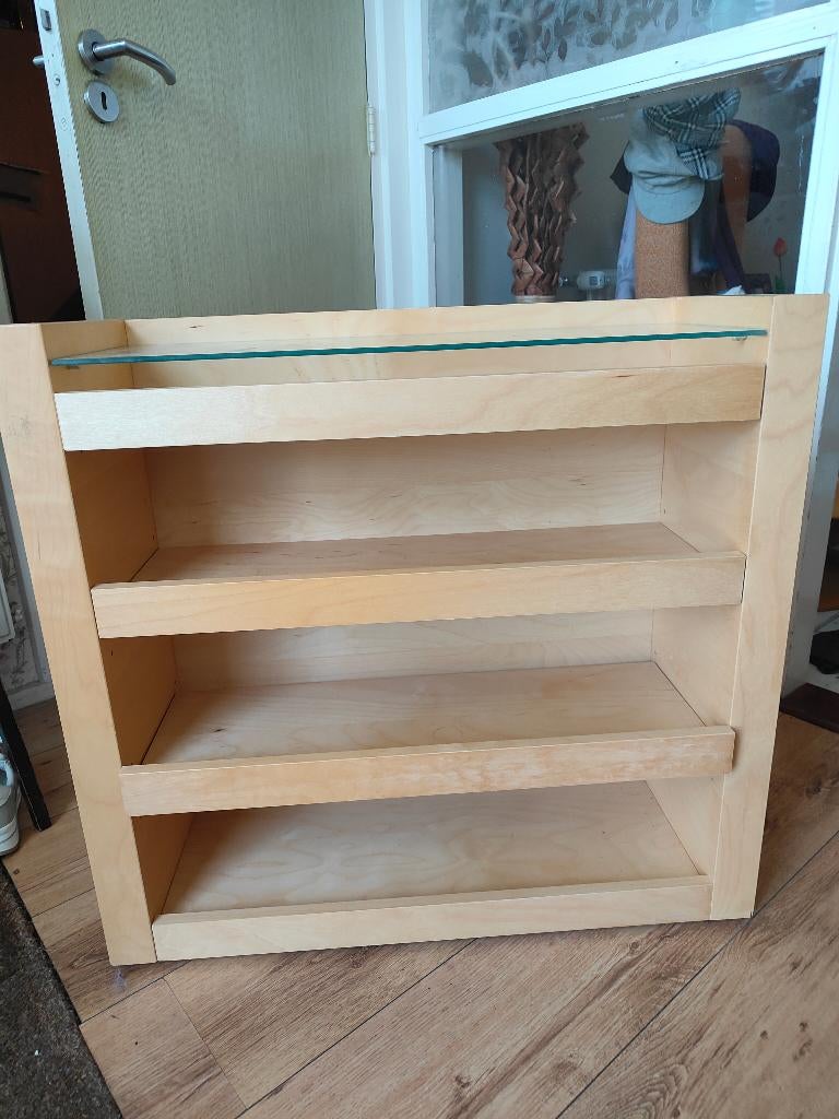 Nachtkastje beuken ikea, Ophalen, Hout, Minder dan 45 cm, 55 tot 70 cm