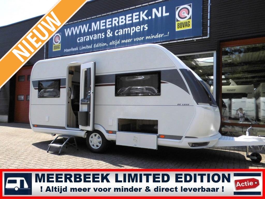 Hobby De Luxe 460 UFE 2027 NIEUWSTE MODEL !, Caravans en Kamperen, Caravans, Schokbreker, Rondzit, Hobby, Particulier