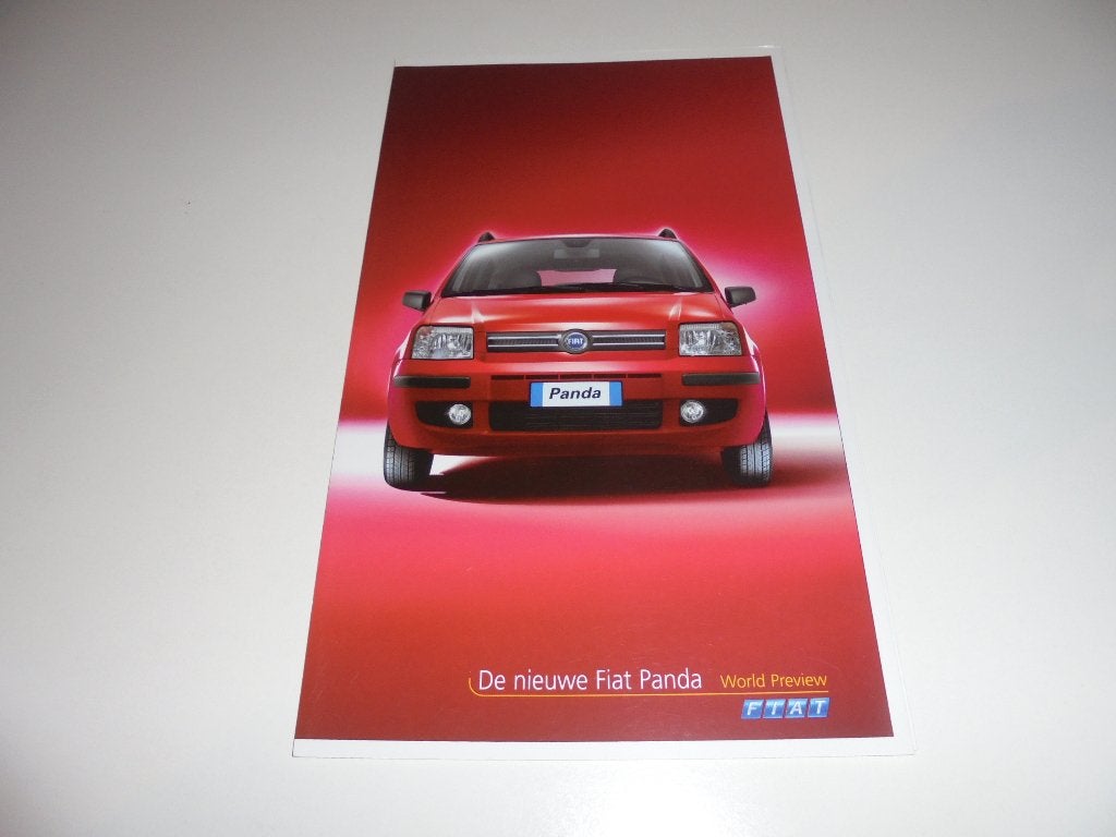previewbrochure nieuwe Fiat Panda, Boeken, Ophalen of Verzenden, Nieuw, Overige merken