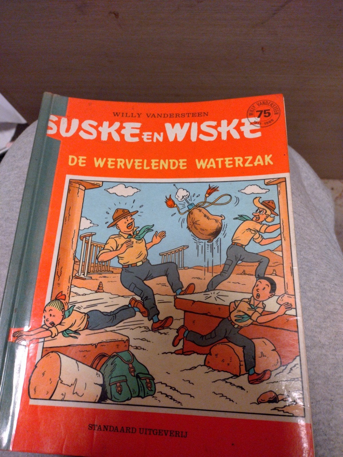 Suske en Wiske - De Wervelende Waterzak (75 jaar Vandersteen, Ophalen