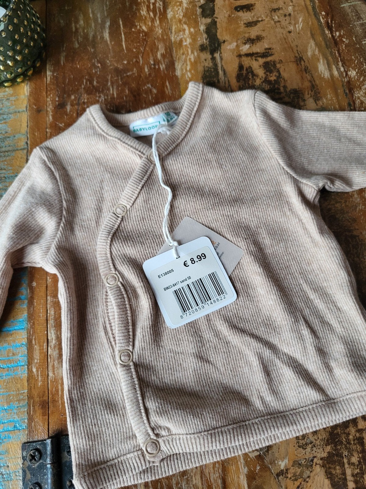 Nieuw Babylook Ribgebreid Vestje Maat 50, Ophalen, Babylook, Nieuw, Truitje of Vestje