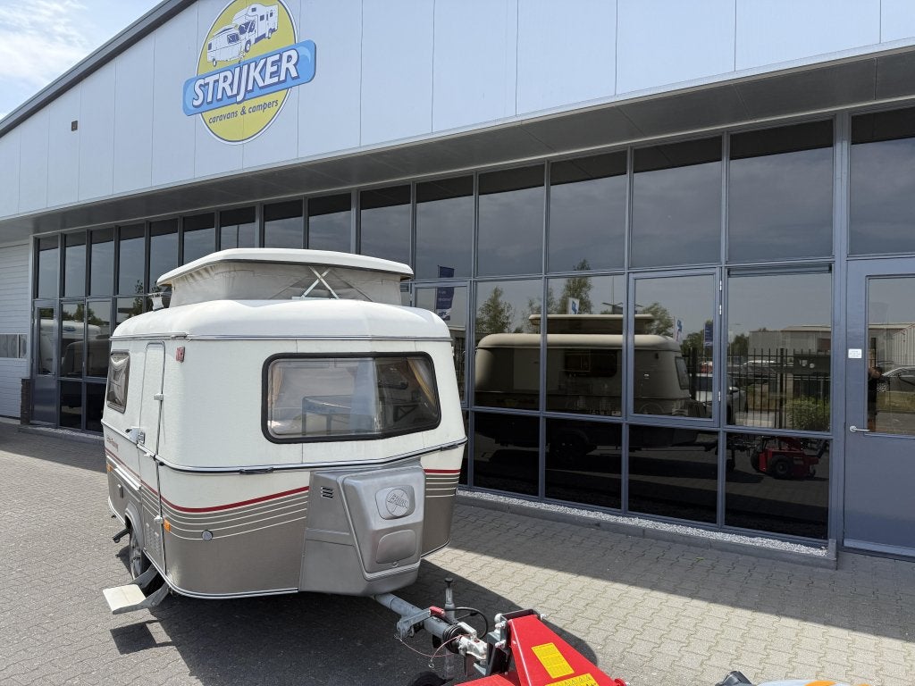 Eriba Pan Familia fashion 310 Bed + Zitje 750KG Max hefdak, Caravans en Kamperen, Caravans, Tot en met 3, 500 - 750 kg, Eriba