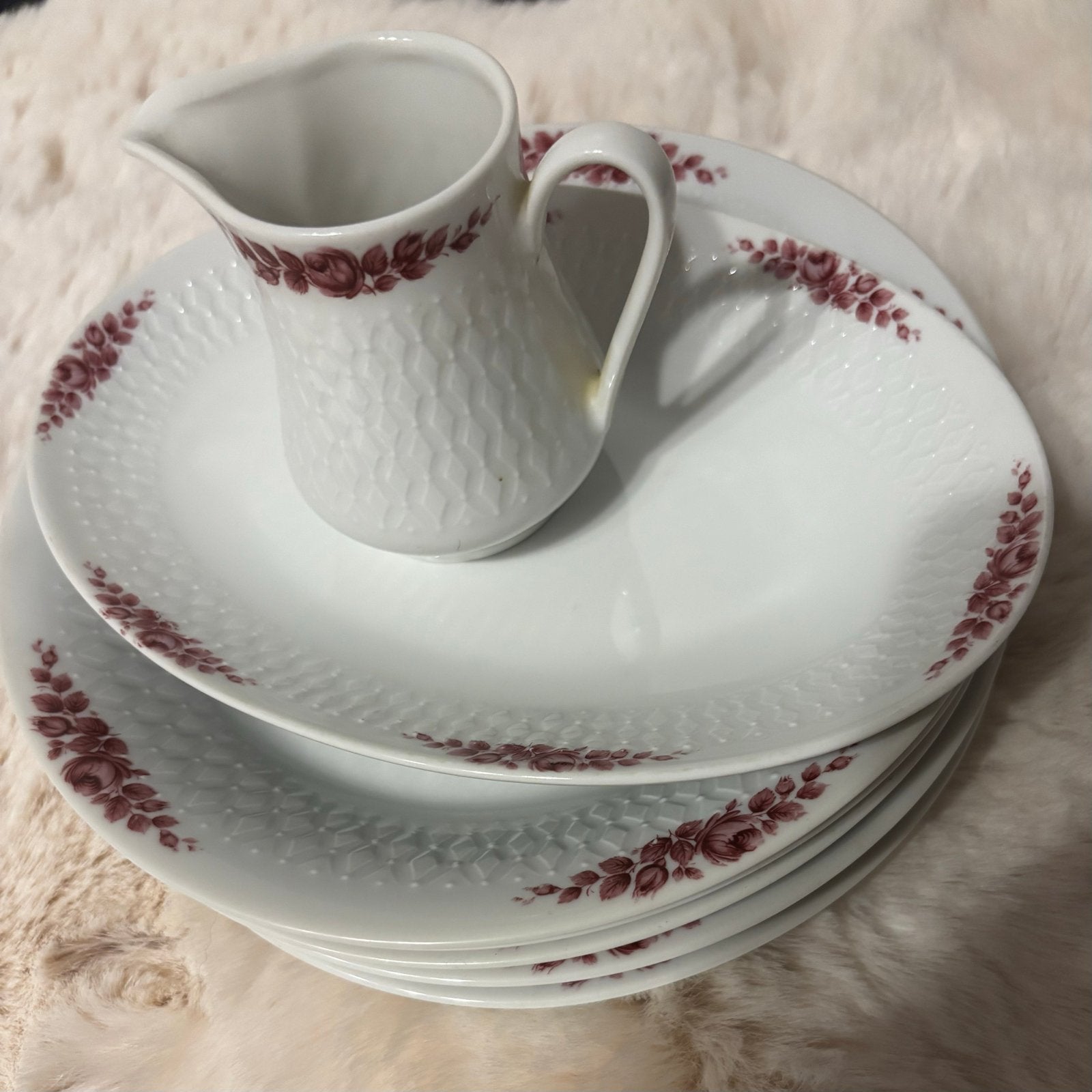 Vintage Winterling Porselein Servies - Rozen Decor, Ophalen of Verzenden
