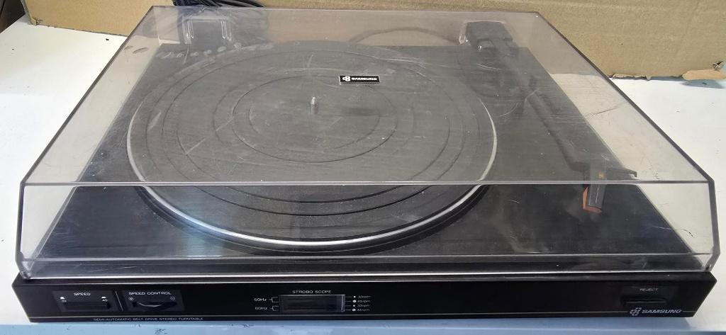 samsung pl600 platenspeler, Gebruikt, Automatisch, Platenspeler, Ophalen