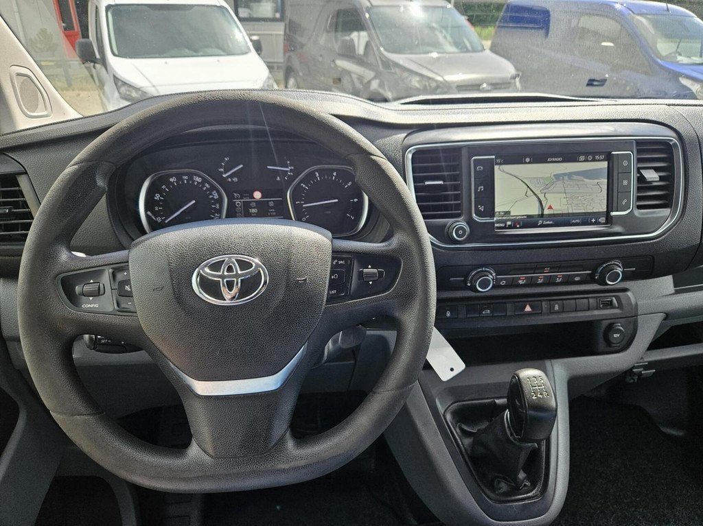 Toyota ProAce 1.6 D-4D Airco Cruise 3-zits Navi Trekhaak NAP, Auto's, Euro 6, Origineel Nederlands, 1560 cc, Toyota