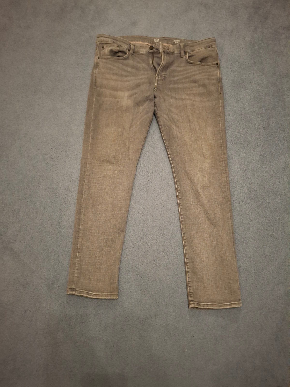 C&A Slim Jeans W42 L34 - Grijs, Gedragen, C&A, Ophalen of Verzenden, W40 - W42 (confectie 56/58)