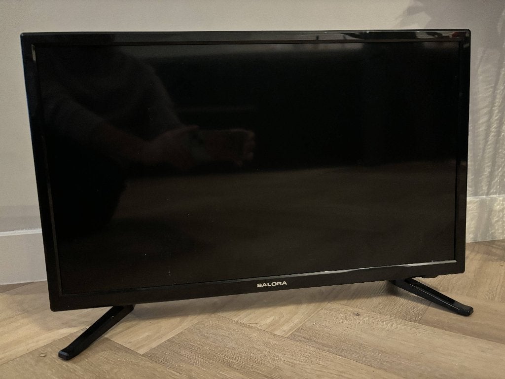 Salora 24" HD LED TV - Compacte Televisie, Audio, Tv en Foto, Televisies, LED, 50 Hz, HD Ready (720p), Zo goed als nieuw