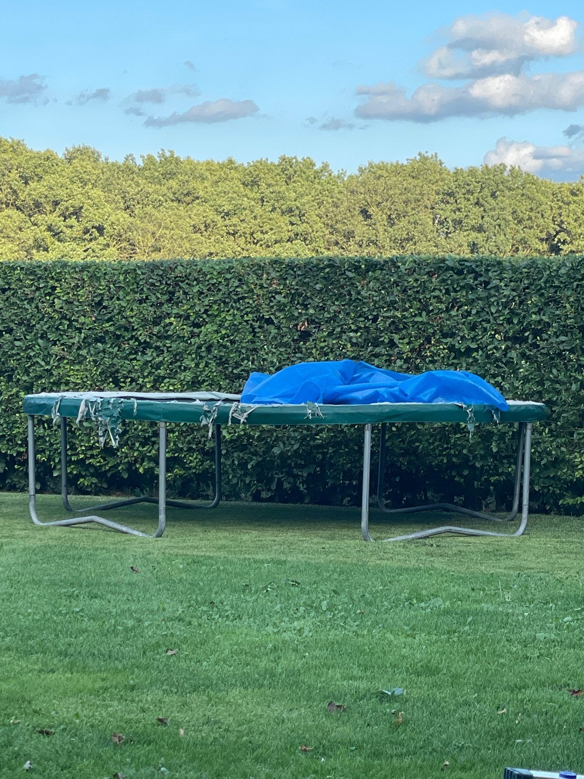 Grote trampoline, Ophalen, Gebruikt