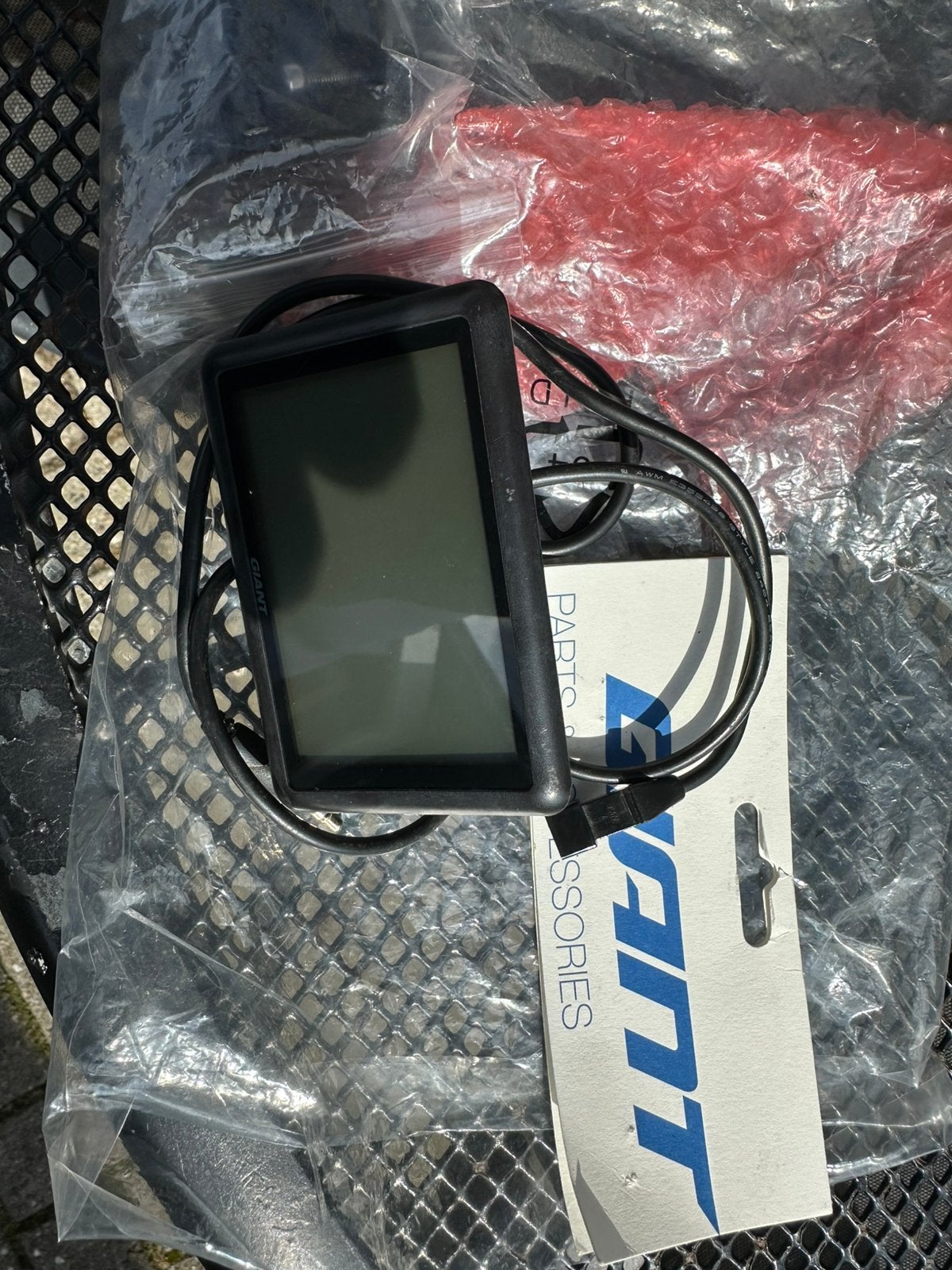 Giant display, Fietsen en Brommers, Fietsaccessoires | Fietscomputers, Ophalen of Verzenden, Nieuw